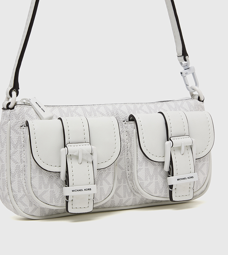 ZOE Logo Monogram Shoulder Bag