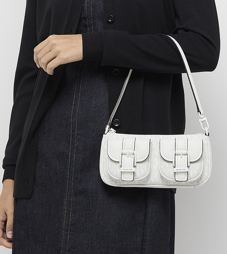 ZOE Logo Monogram Shoulder Bag