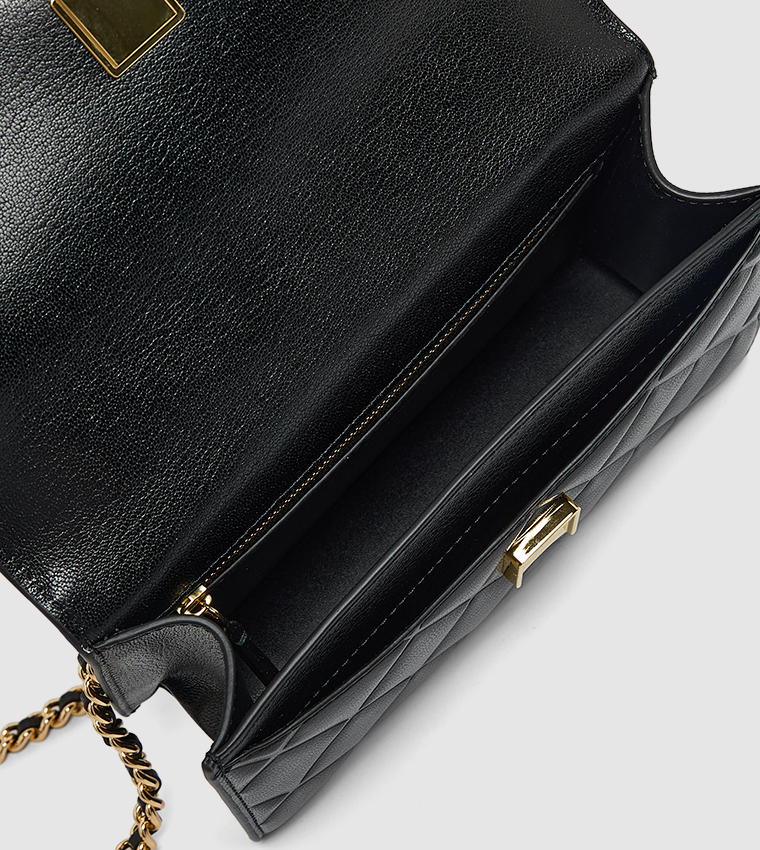 FLEMING Quilted Mini Convertible Shoulder Bag