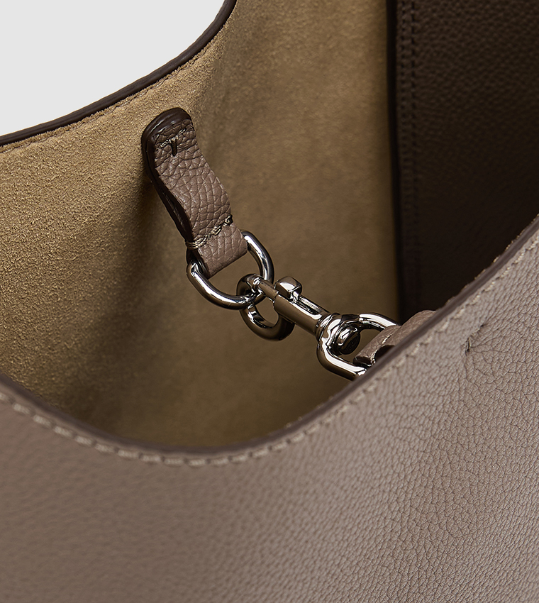 ROMY Textured Hobo Bag