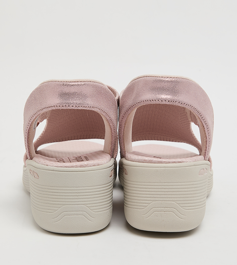 PIER-LITE Open Toe Wedge Sandals