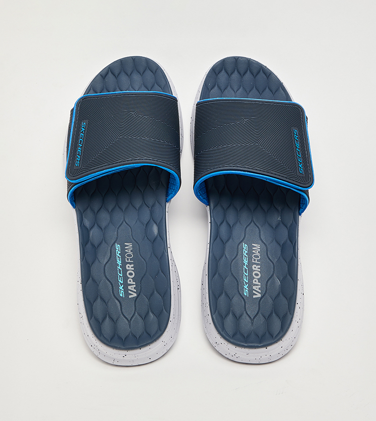 VAPOR Textured Foam Open-Toe Slides