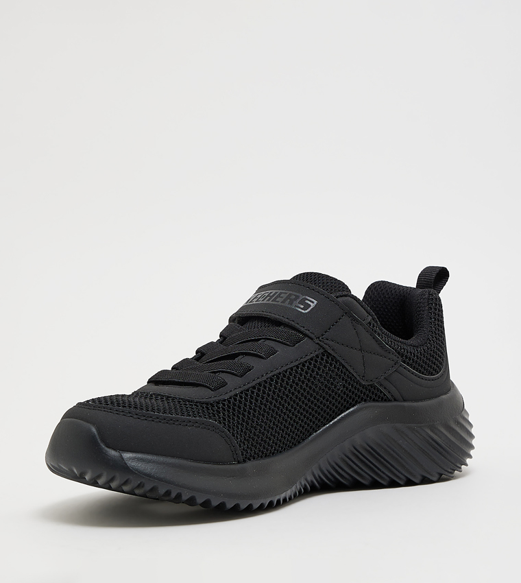 BOUNDER-TECH Logo Detail Velcro Sneakers