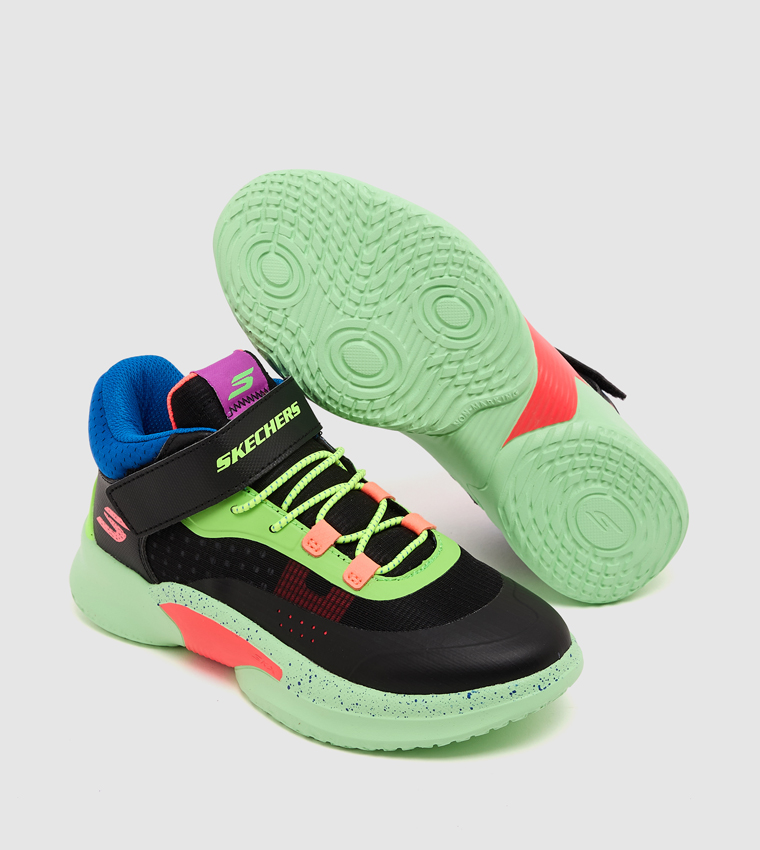 Buy Skechers SKX HYPE Color Block Velcro Closure Sneakers In