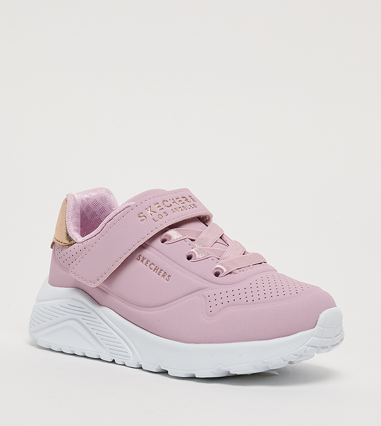 UNO LITE - PRECIOUS SHIMMER Velcro Closure Shoes