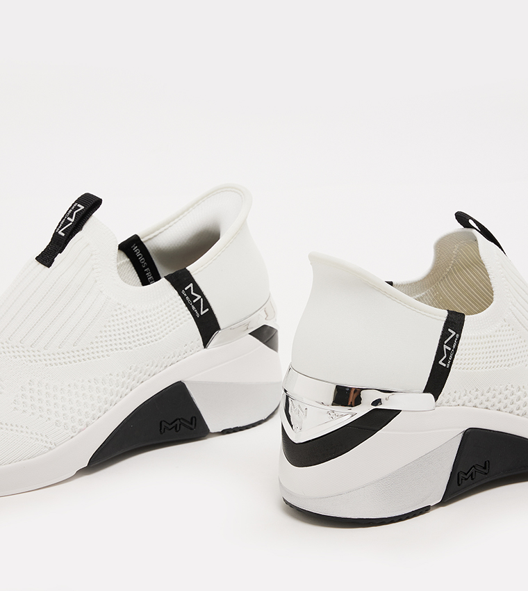 A-WEDGE - CRECENT Slip-On Sock Shoes