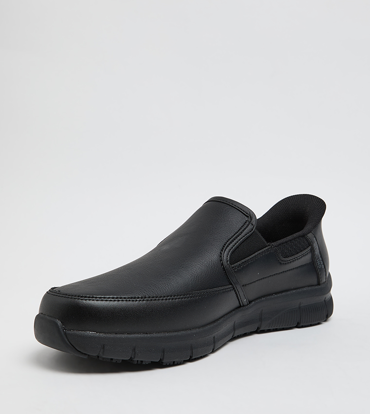 NAMPA Textured Slip-On Shoes