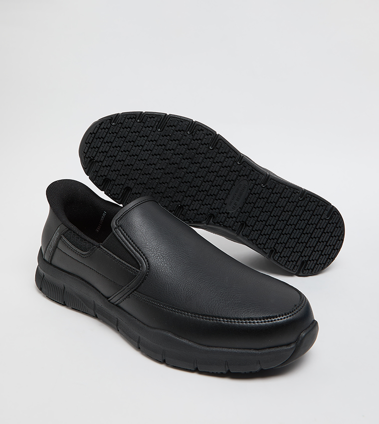 NAMPA Textured Slip-On Shoes