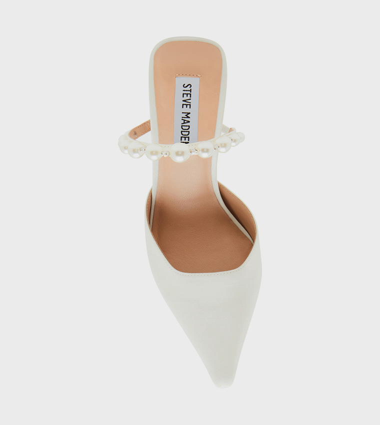 BRECKI-P Embellished Heeled Mules