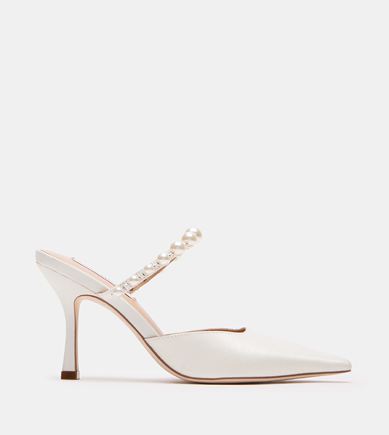 BRECKI-P Embellished Heeled Mules