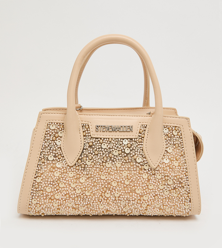BINLOVE Embellished Satchel Bag
