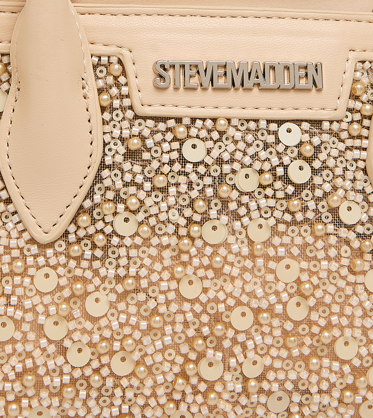 BINLOVE Embellished Satchel Bag