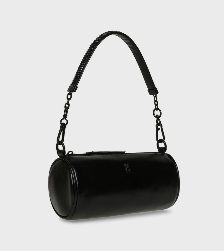 BDOJA Logo Detail Barrel Bag