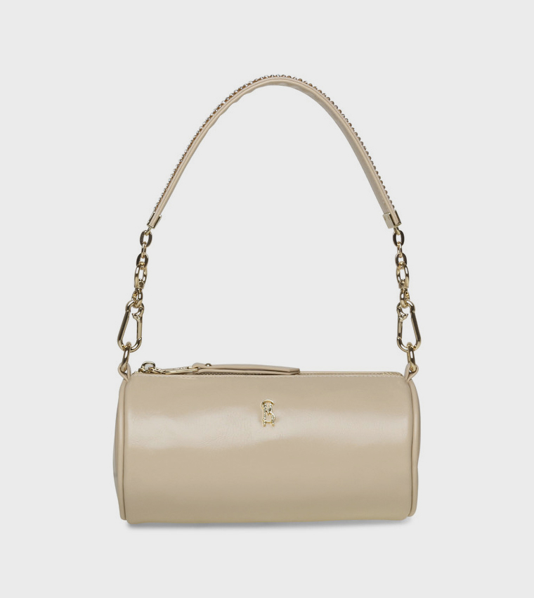 BDOJA Logo Detail Barrel Bag