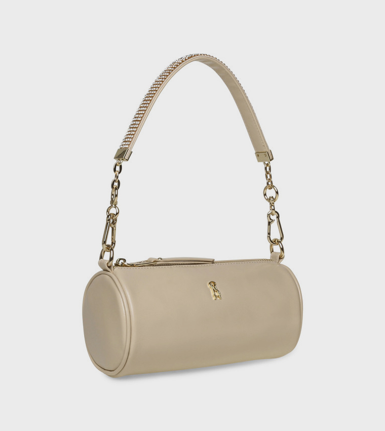 BDOJA Logo Detail Barrel Bag