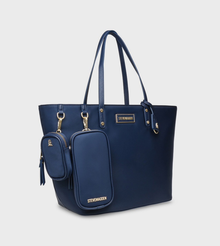 BJUDE Logo Detail Shoulder Bag