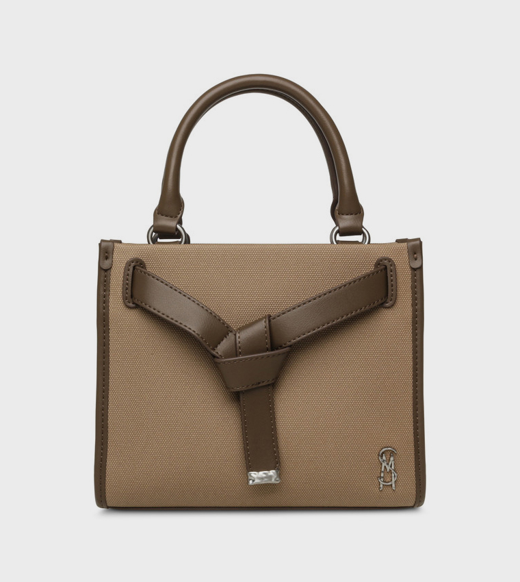 BCOLLY Knot Detail Tote Bag