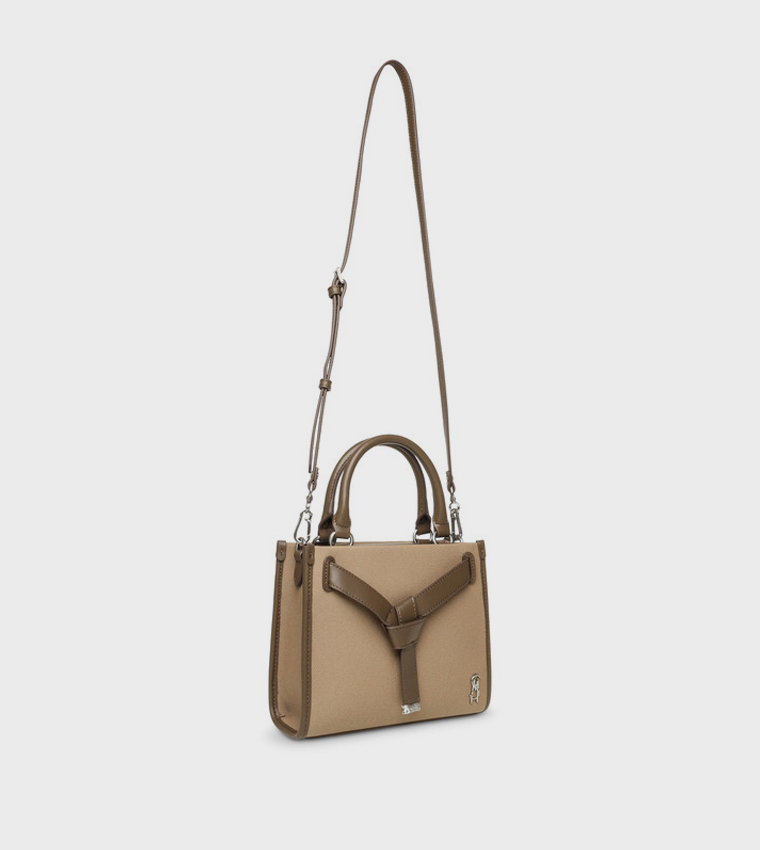 BCOLLY Knot Detail Tote Bag