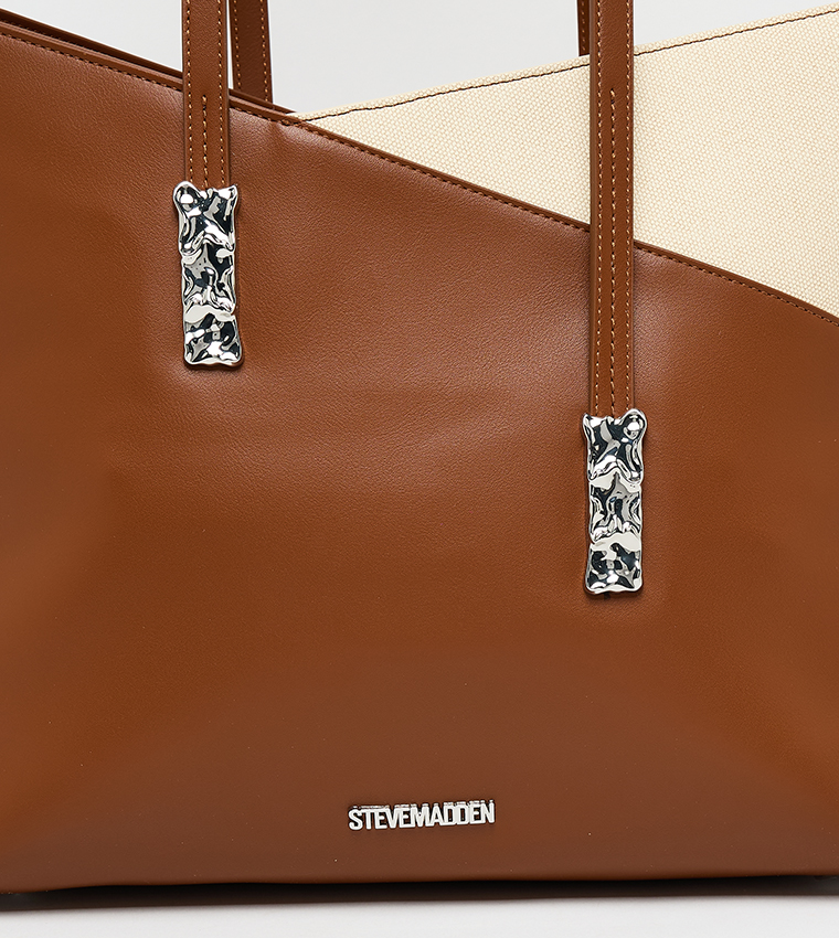 BELIOTT Color Block Tote Bag