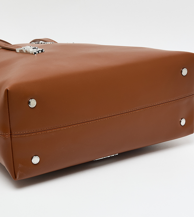 BELIOTT Color Block Tote Bag