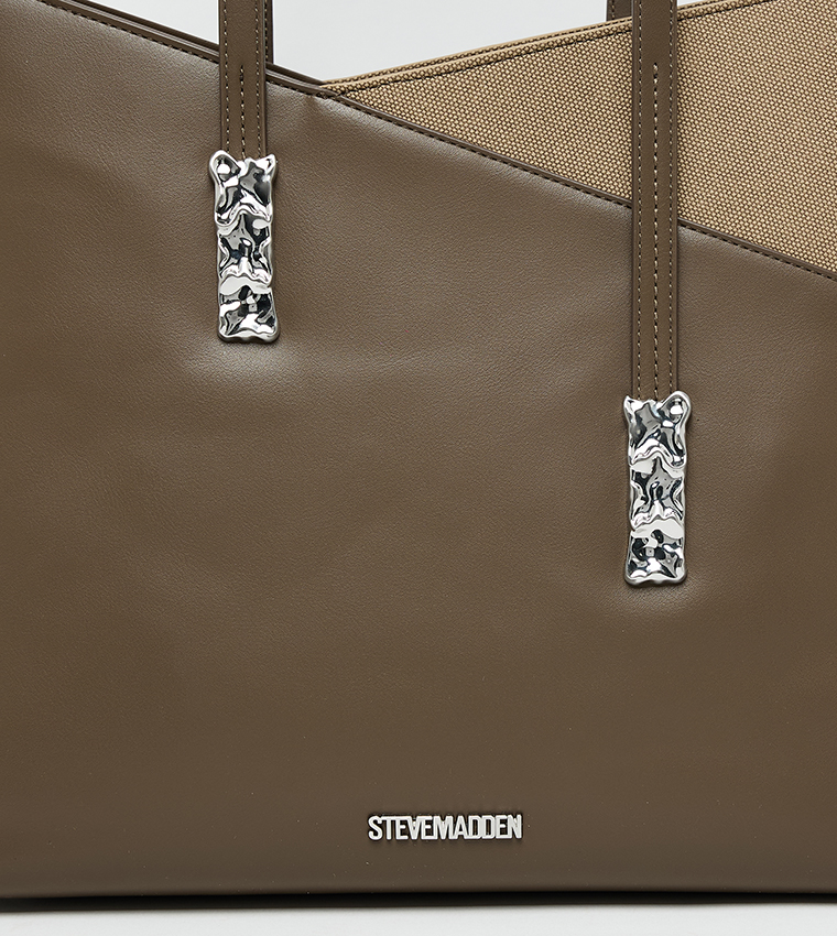 BELIOTT Color Block Tote Bag