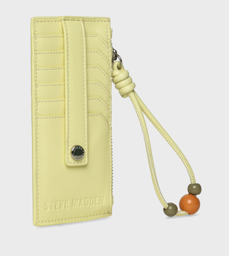 Solid Zip Card Holder