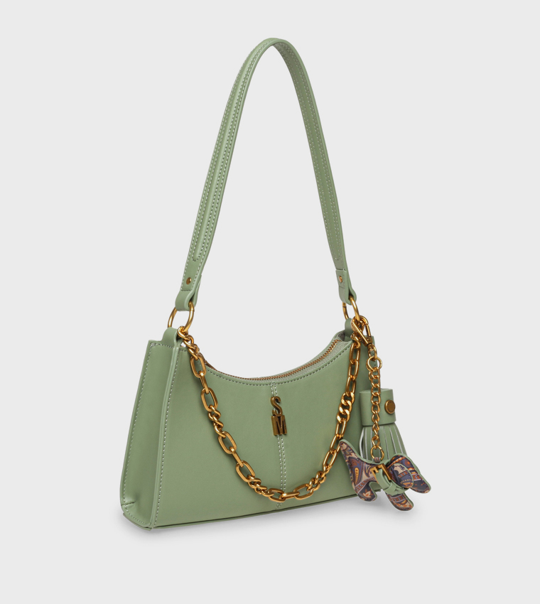 BMIKA-C Chain Detail Shoulder Bag