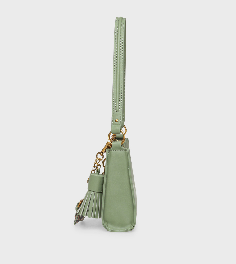 BMIKA-C Chain Detail Shoulder Bag