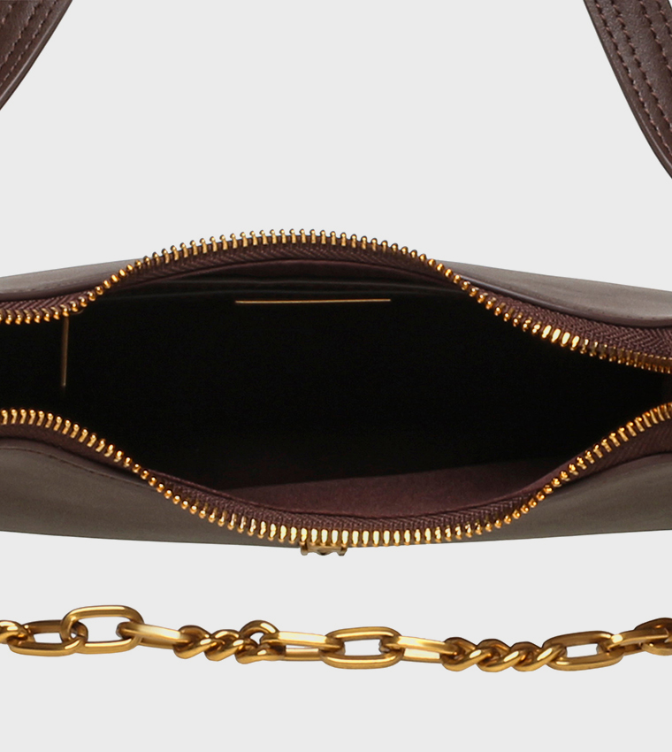 BMIKA-C Chain Detail Shoulder Bag