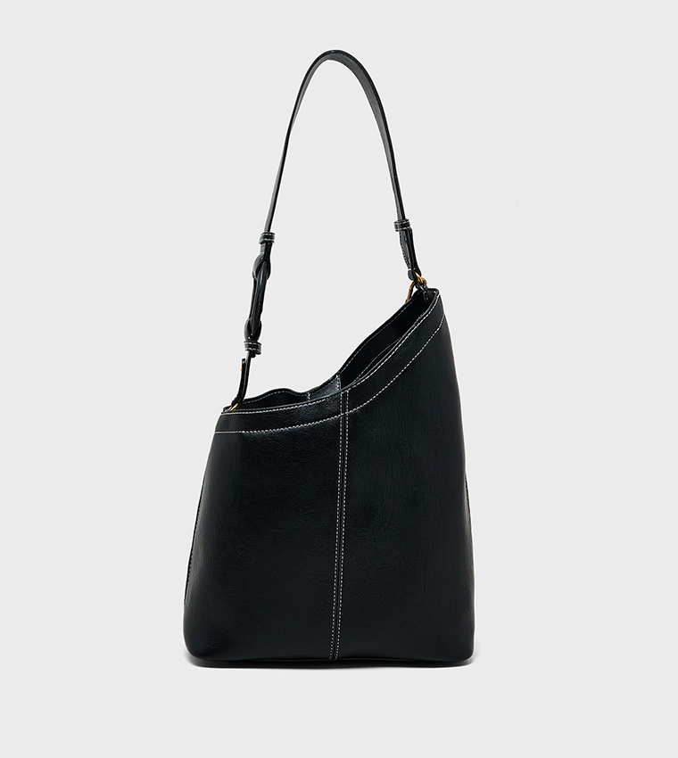 CROSBY Textured Shoulder Bag