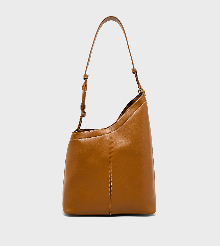 CROSBY Textured Shoulder Bag