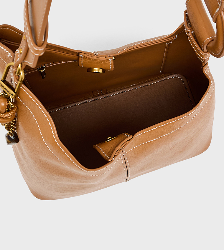 CROSBY Textured Shoulder Bag