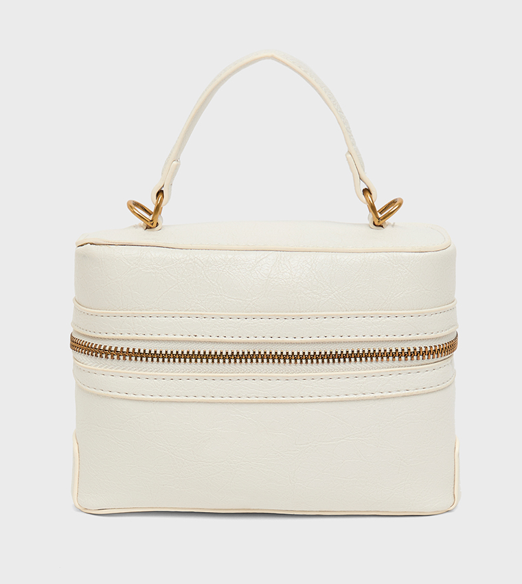 BMINKA Beaded Strap Handheld Bag