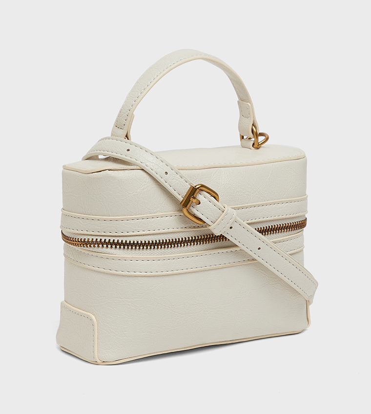 BMINKA Beaded Strap Handheld Bag
