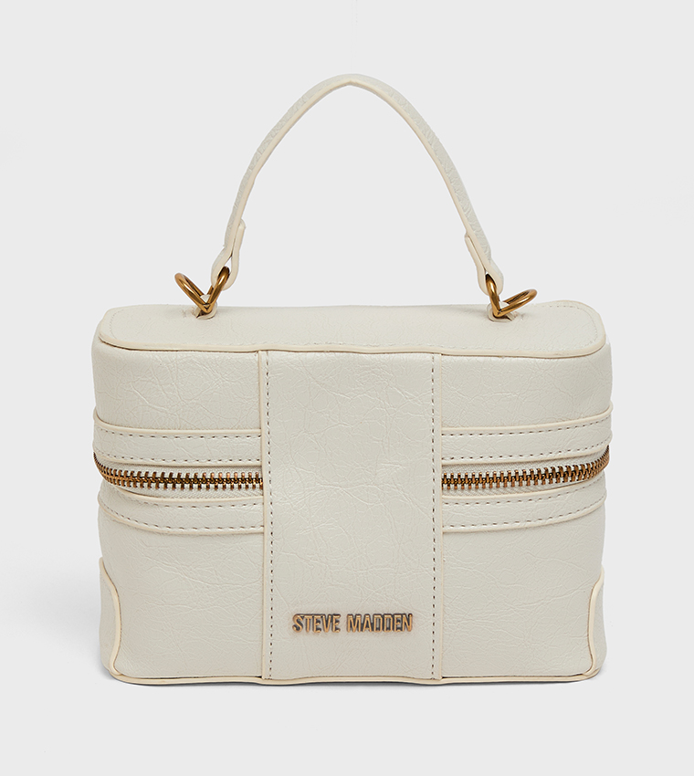 BMINKA Beaded Strap Handheld Bag