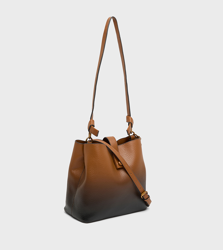 BKAELIS Ombre Snap Button Mini Bag