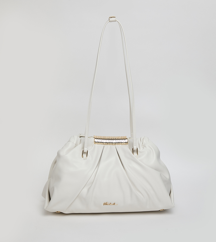 BFRANIE Ruched Shoulder Bag