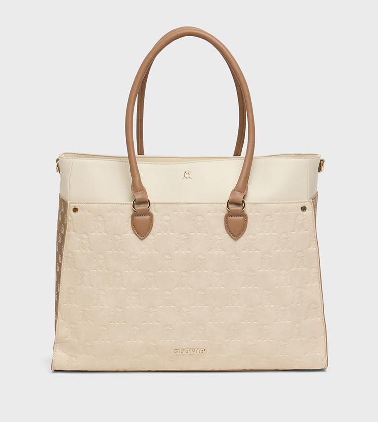 BMARIO-M Embossed Tote Bag Set