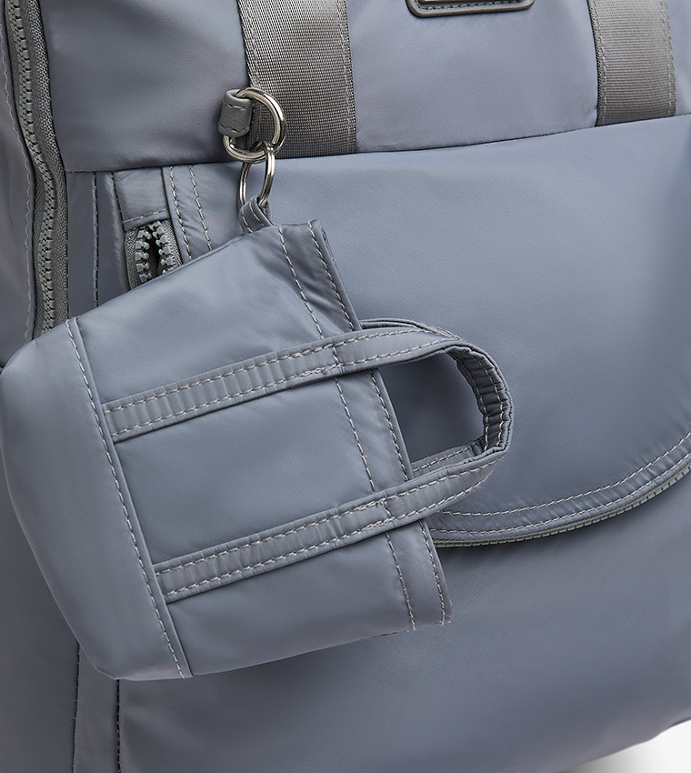 Solid Front Pocket Convertible Backpack