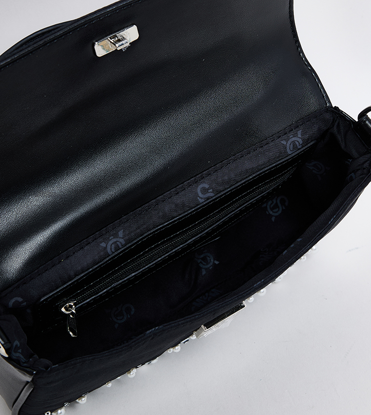 BVIEWZ Embellished Shoulder Bag