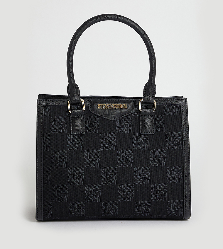 Logo Detail Satchel Bag