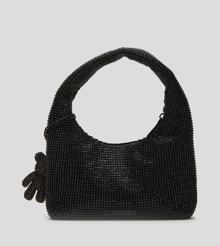 BTEDDIE Embellished Charm Hobo Mini Bag