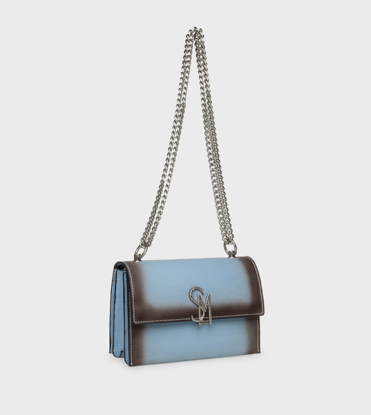 BPAYSON Contrast Detail Convertible Crossbody Bag