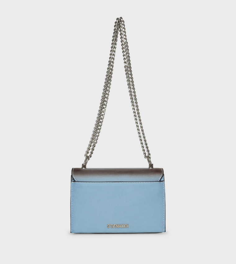 BPAYSON Contrast Detail Convertible Crossbody Bag