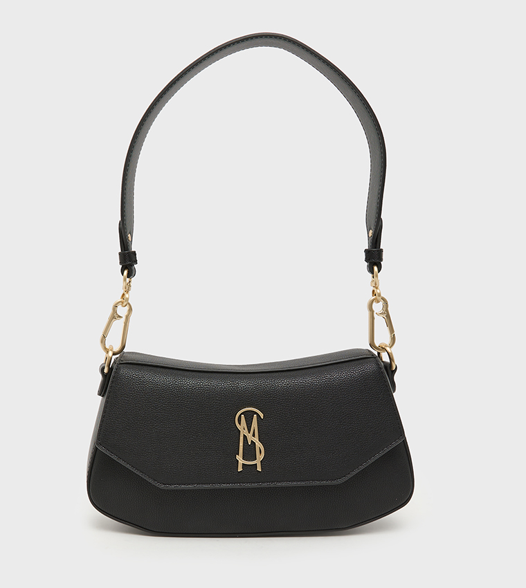 BLYON Textured Flap Shoulder Bag