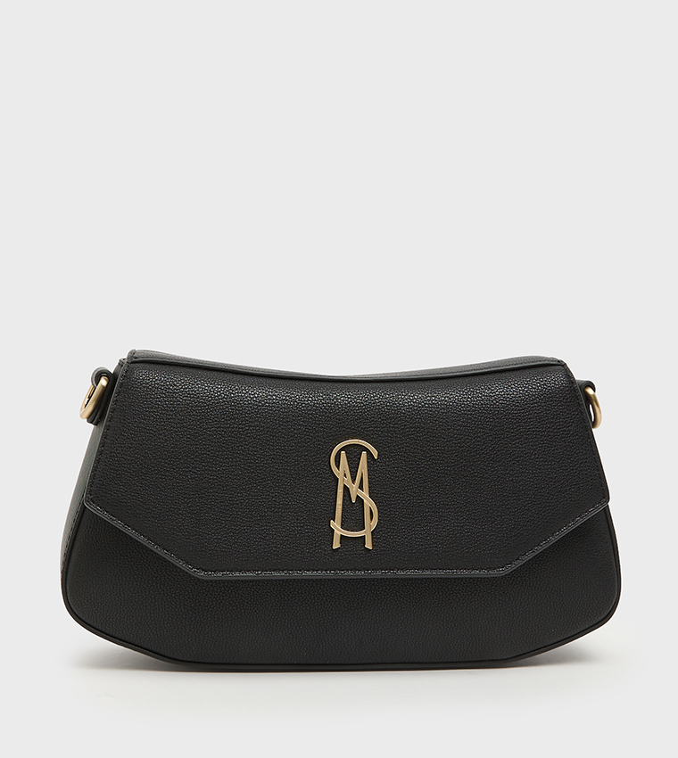 BLYON Textured Flap Shoulder Bag