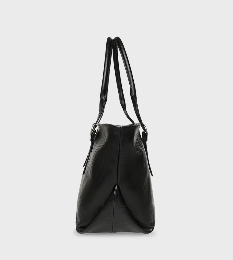 BHARLEEN Textured Tote Bag