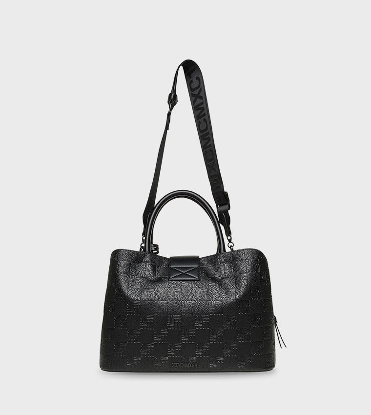 BKESS-C Monogram Patterned Satchel Bag