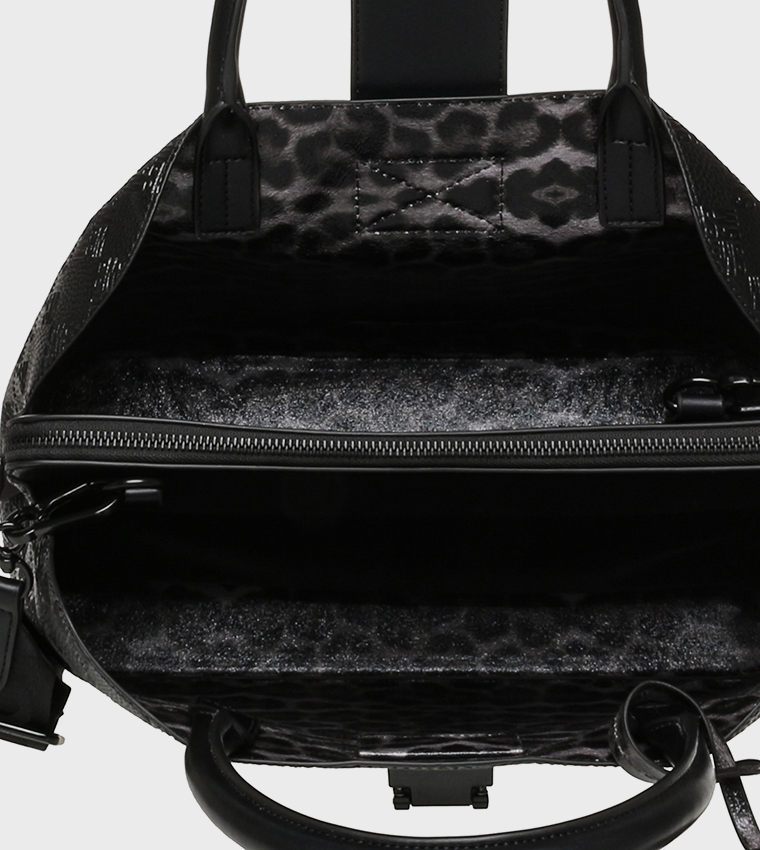 BKESS-C Monogram Patterned Satchel Bag