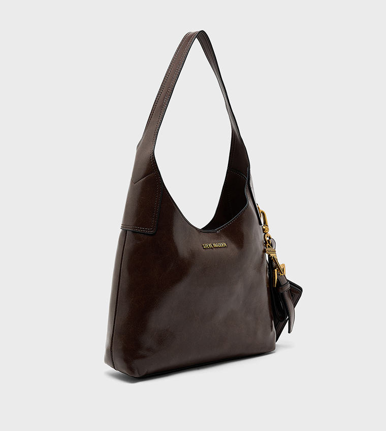 BBERYL Logo Detail Hobo Bag